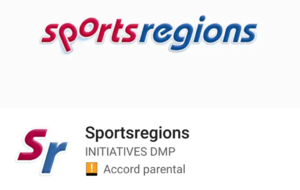 Application sports régions. 